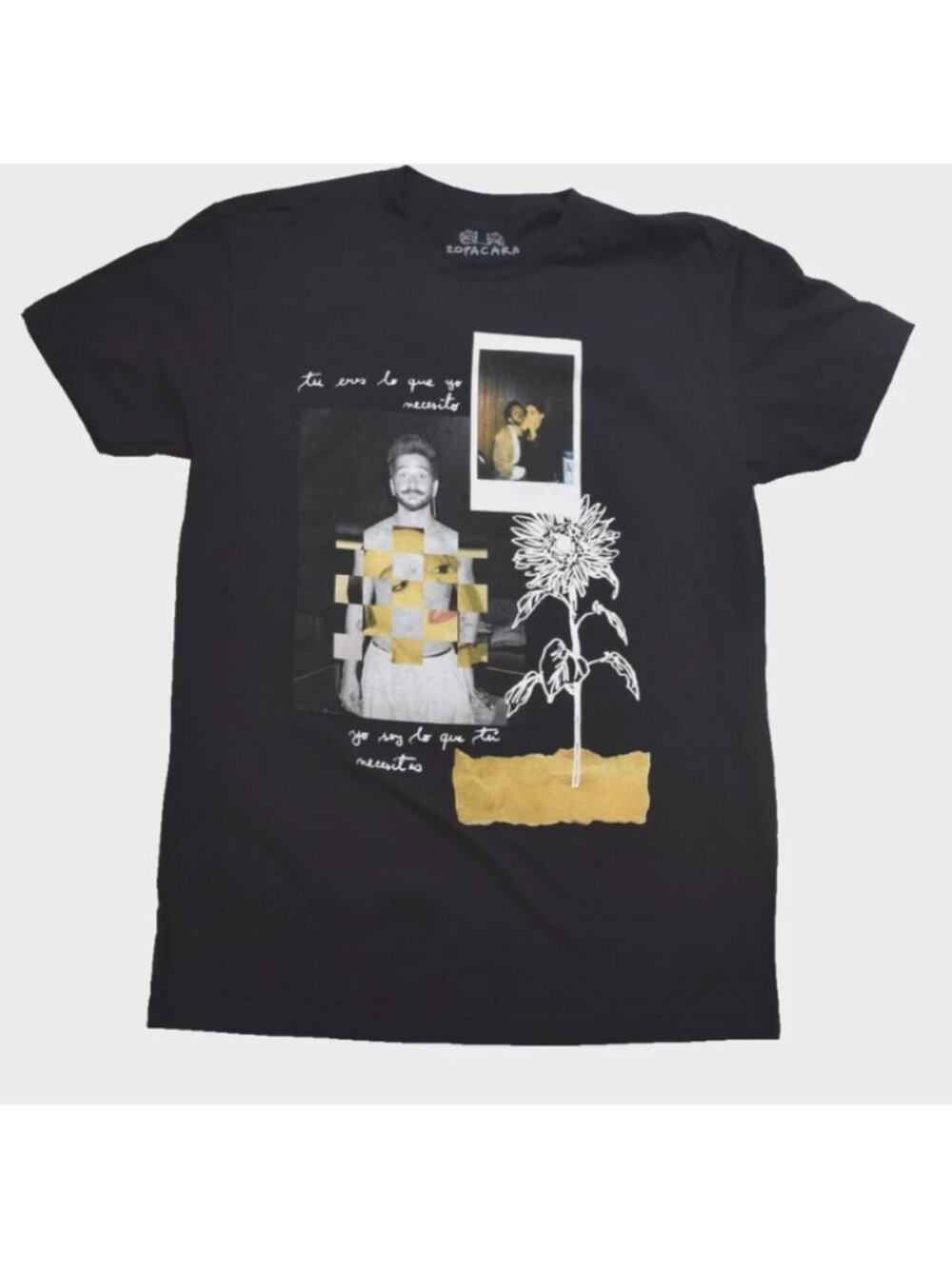 Camilo Mens Mis Manos Concert Tour Official Merch Black Shirt New Small